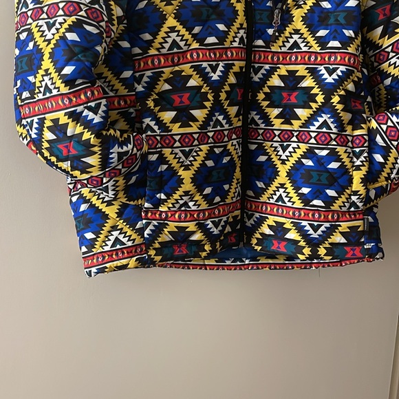 Pattern Zipper Jacket - Picture 3 of 4